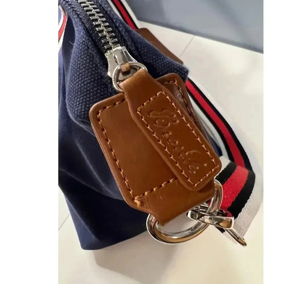 NWT Brouk & Co Original Duffel Bag in Navy Blue - Picture 6 of 14